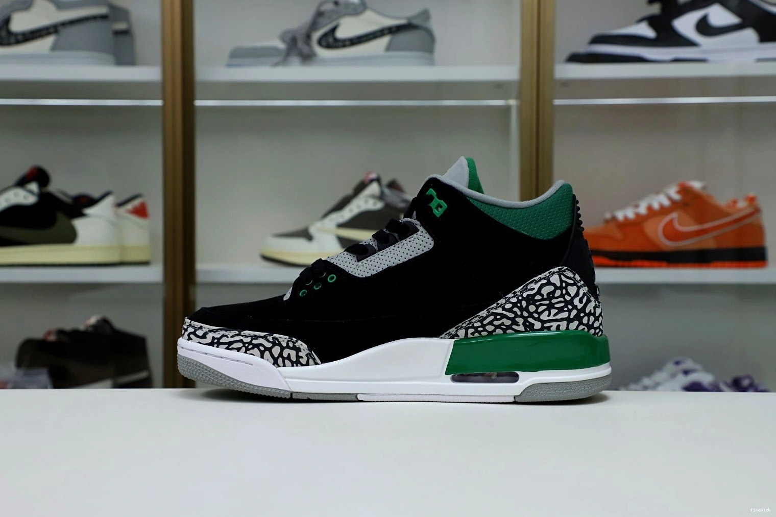 AIR PINE 3 JORDAN GREEN 0707